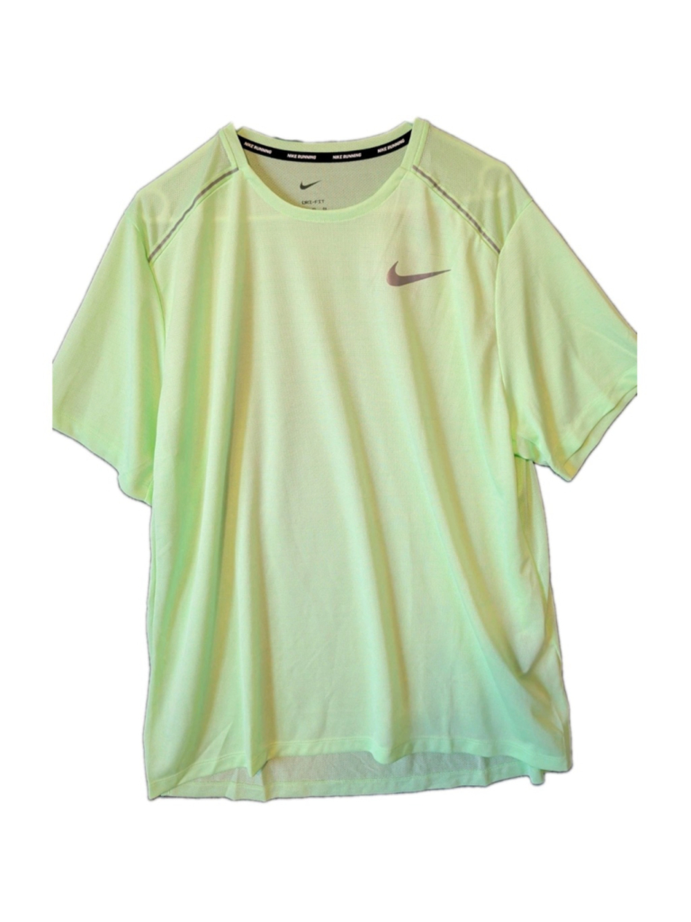 Nike Miler 1.0 'Vapor Green’ AJ7565-316 X-Large Running Top Gym Workout Tee New